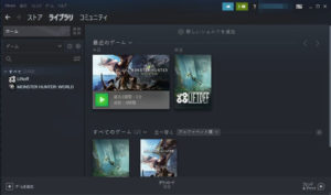 Geforce NOW　モンハン
