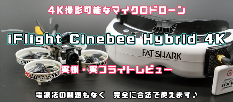 iFlight Cinebee Hybrid 4K レビュー