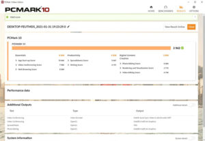 OneGx1 Pro ベンチマーク PCMark10