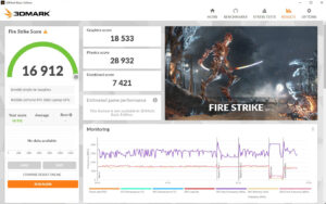 Alienware X14 Fire Strike