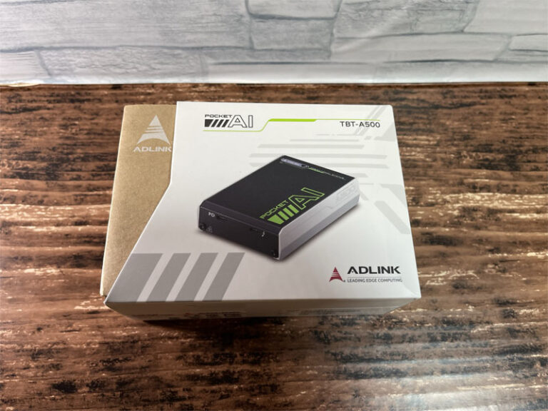 ADLINK Pocket AI 実機レビュー りんごロイド