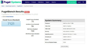 sgwzone gaming ai box RTX 4060 pugetbench