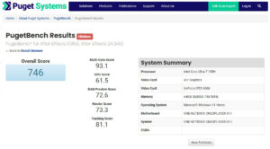 sgwzone gaming ai box RTX 4060 pugetbench