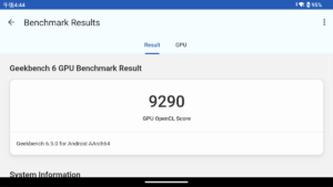 AYN Thor ベンチマーク GeekBench